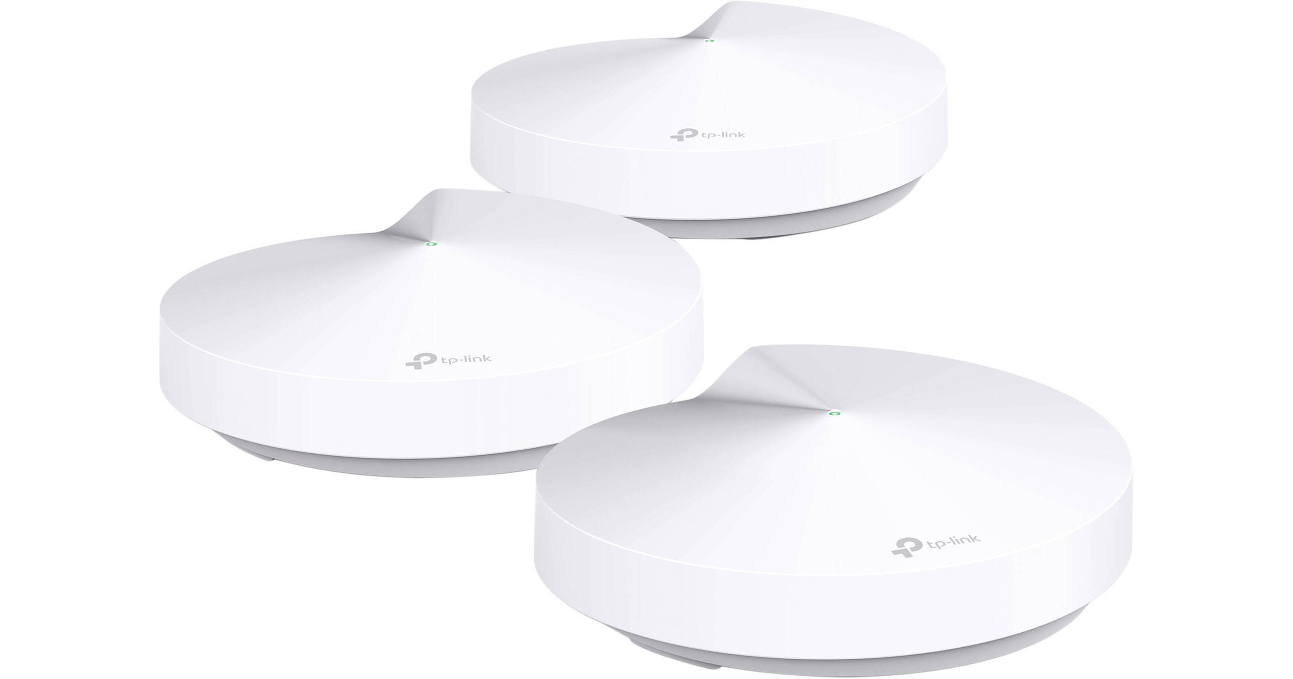 TP-Link Deco M9 Plus Tri-Band Wi-Fi System with Built-In Smart Hub, 3-pack