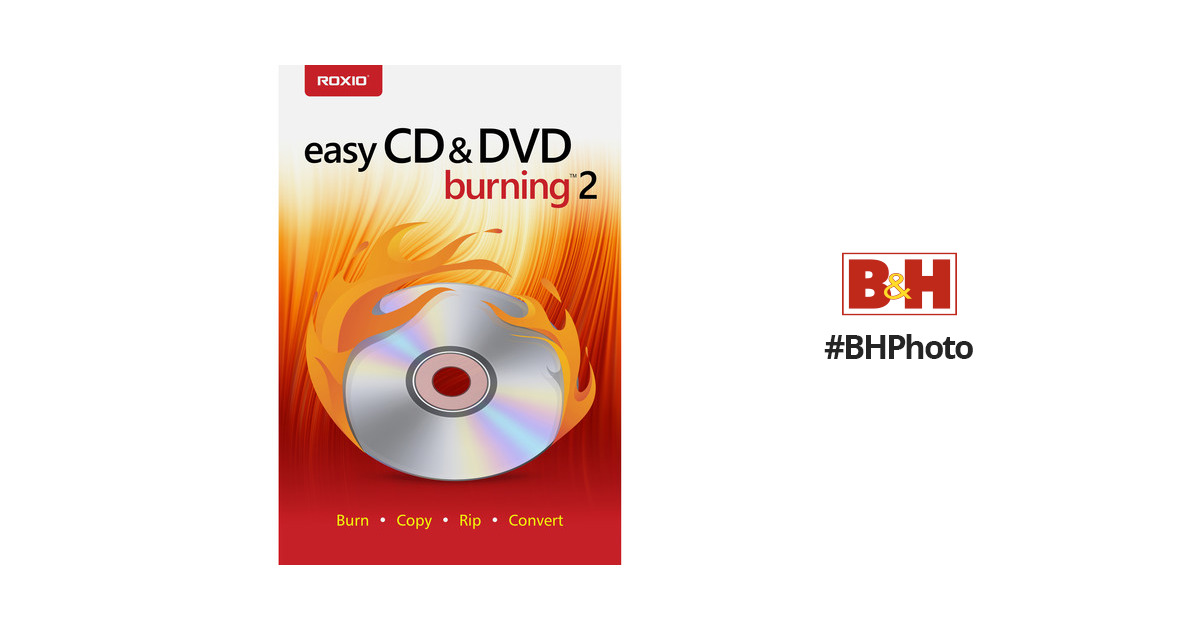 Suppose Typical Charming Roxio Easy CD & DVD Burning 2 (Boxed) RECDB2MLMBAM B&H Photo