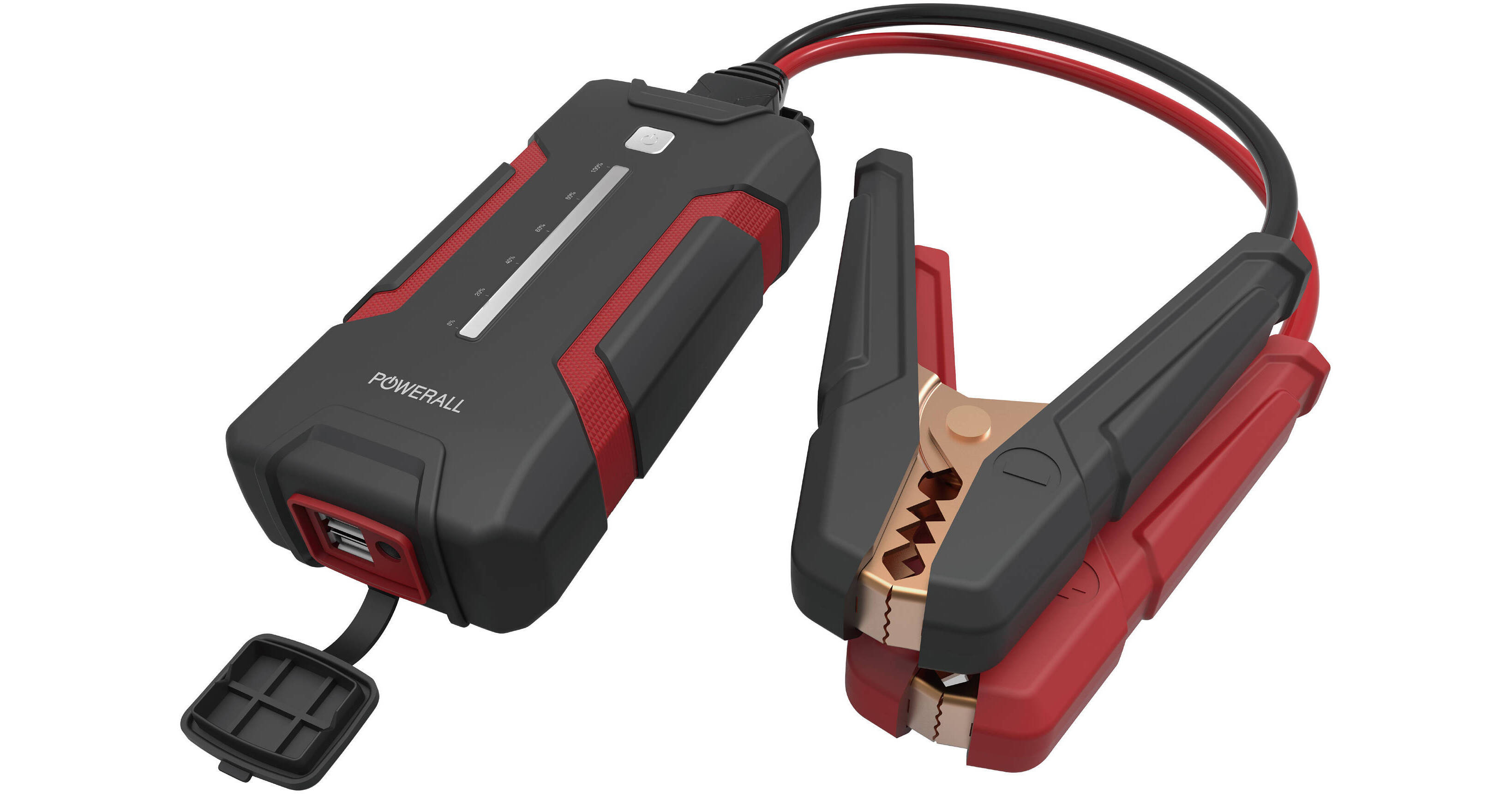 PowerAll XL3 Jump Starter/Power Bank with Clamps & PAXL3 B&H