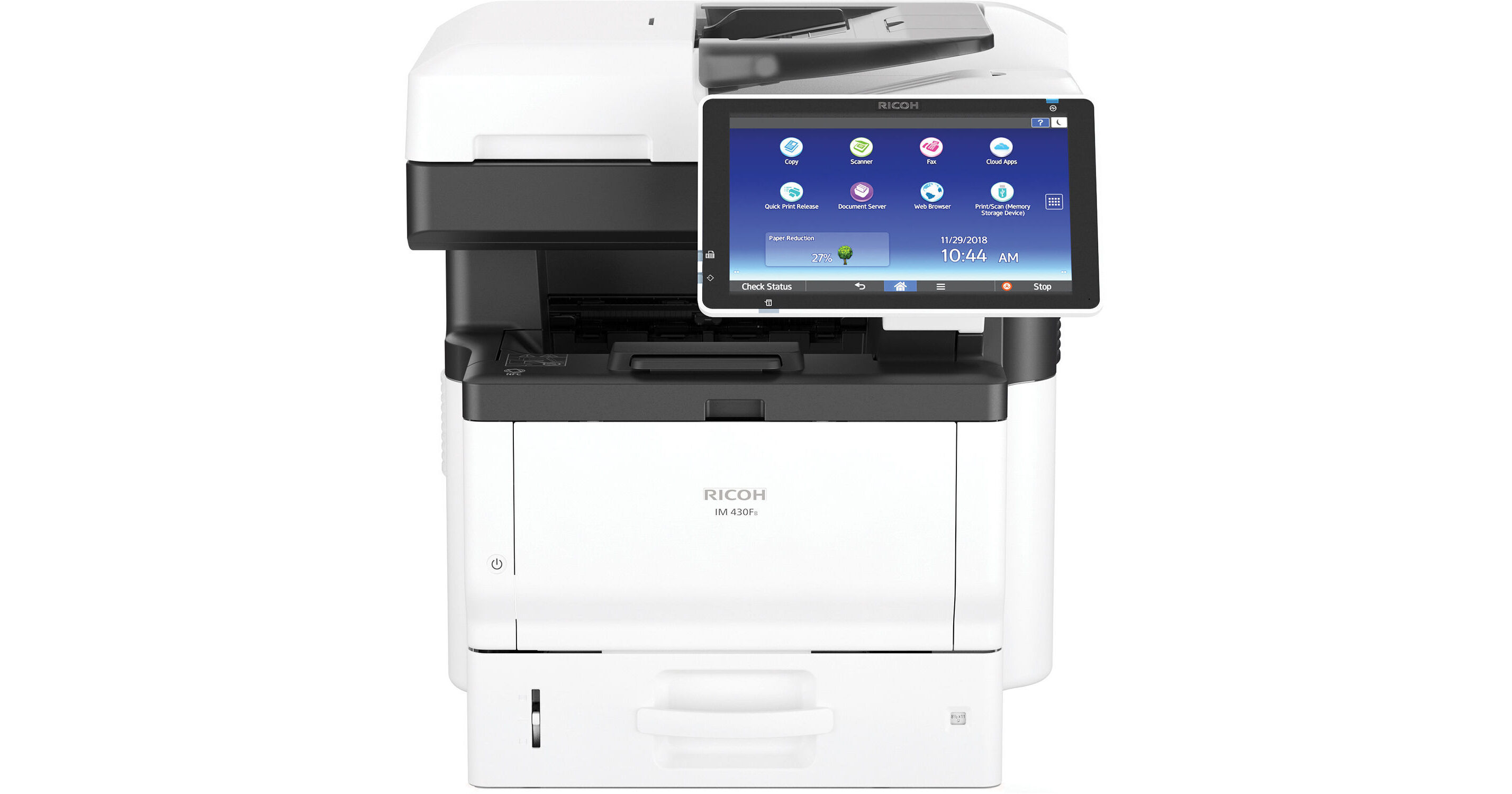 Ricoh IM 430Fb Multifunction Monochrome Printer 418488 B&H Photo