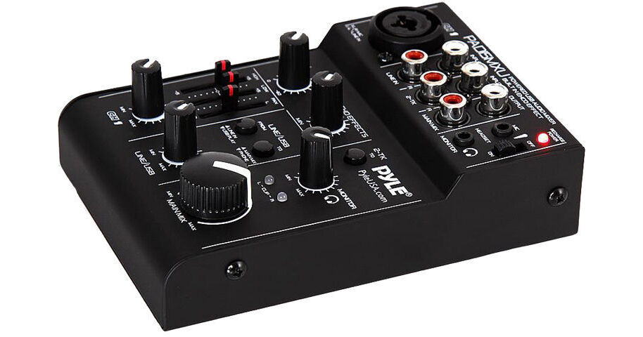 Pyle Pro PAD15MXU 3Channel USB Audio/Sound Mixer PAD15MXU B&H