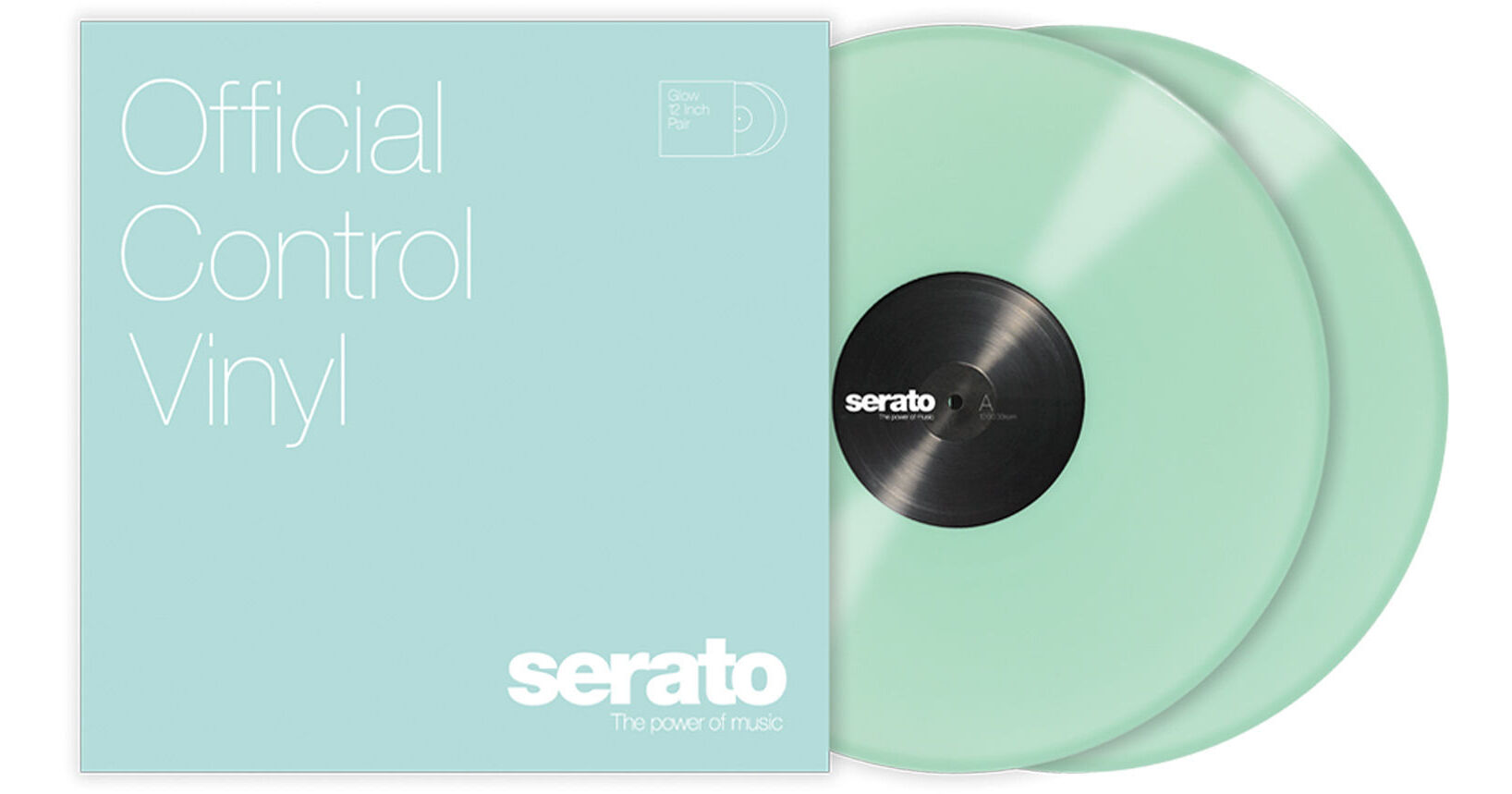 Serato 7-Inch Vinyl Performance Series Glow in the Dark (Pair)