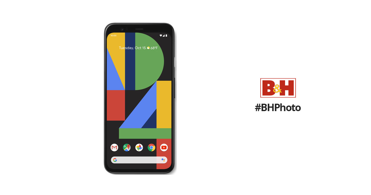 Google Pixel 4 128GB Smartphone (Unlocked, Just Black)