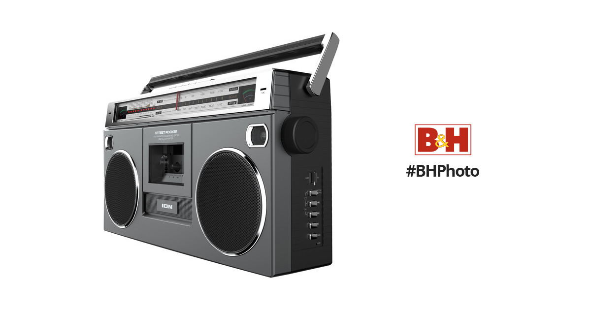 ION Boombox Deluxe Bluetooth Speaker Goes Back to the '80s