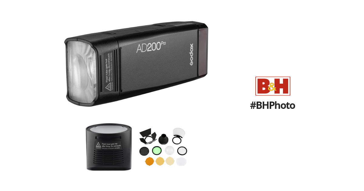 Godox AD200 Pro 200 W/S TTL Pocket Flash Kit - Stewarts Photo