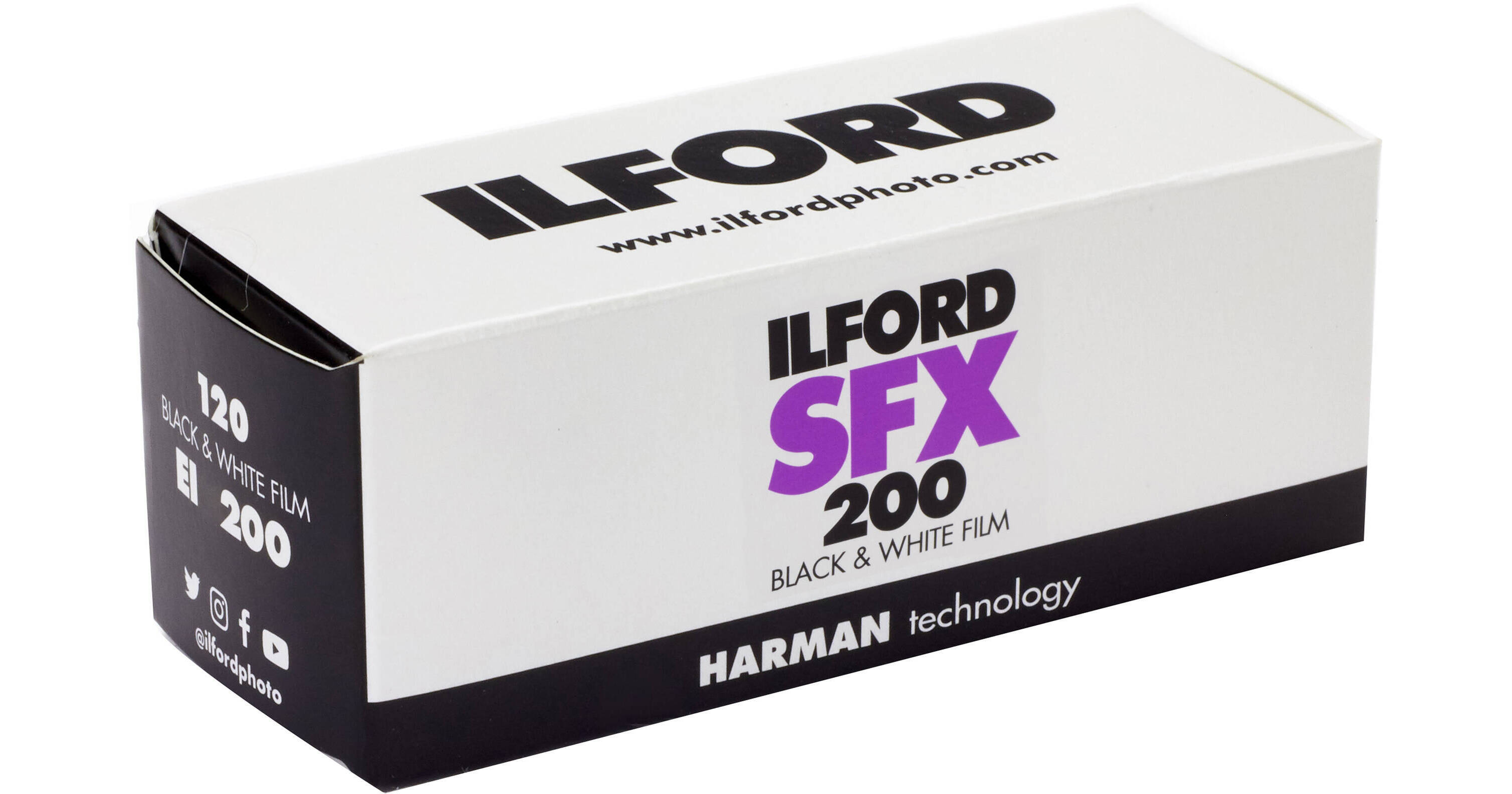 Ilford SFX 200 Black and White Negative Film (120 Roll Film)