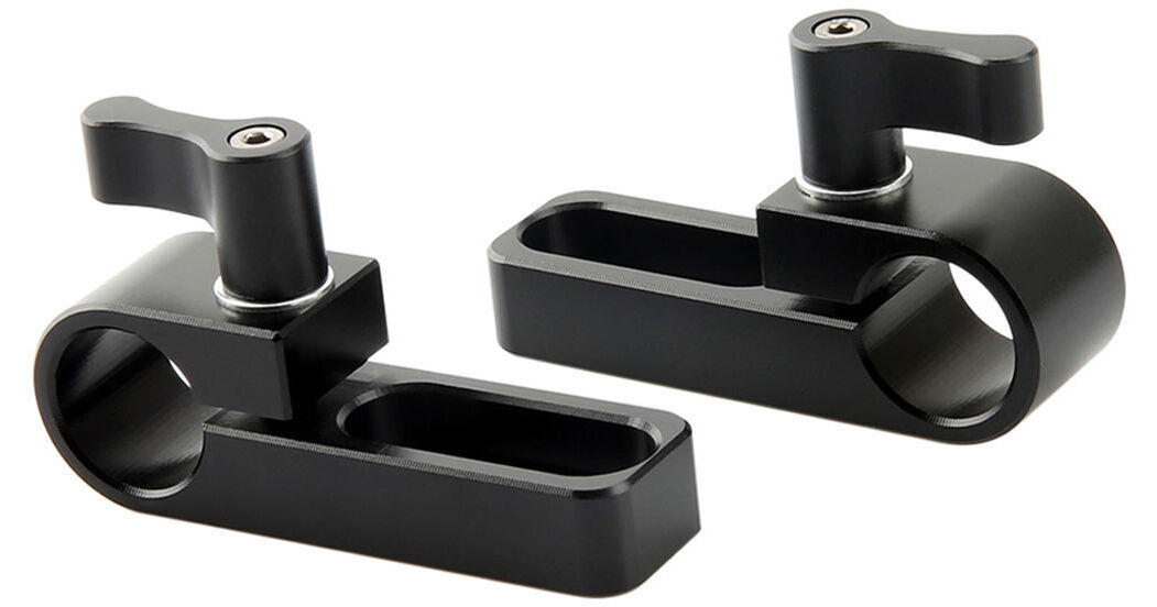 Niceyrig 15mm Single Rod Clamp with Parallel Hole Slot 138 B\u0026H