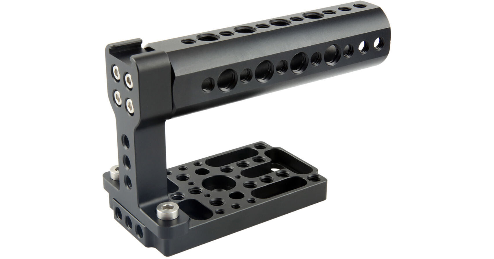 thumbnail interactive-video image 1 of NICEYRIG Black Top Cheese Mount Plate – DSLR Rig Handle For Blackmagic Ursa Mini & Universal Cameras 1 of 5