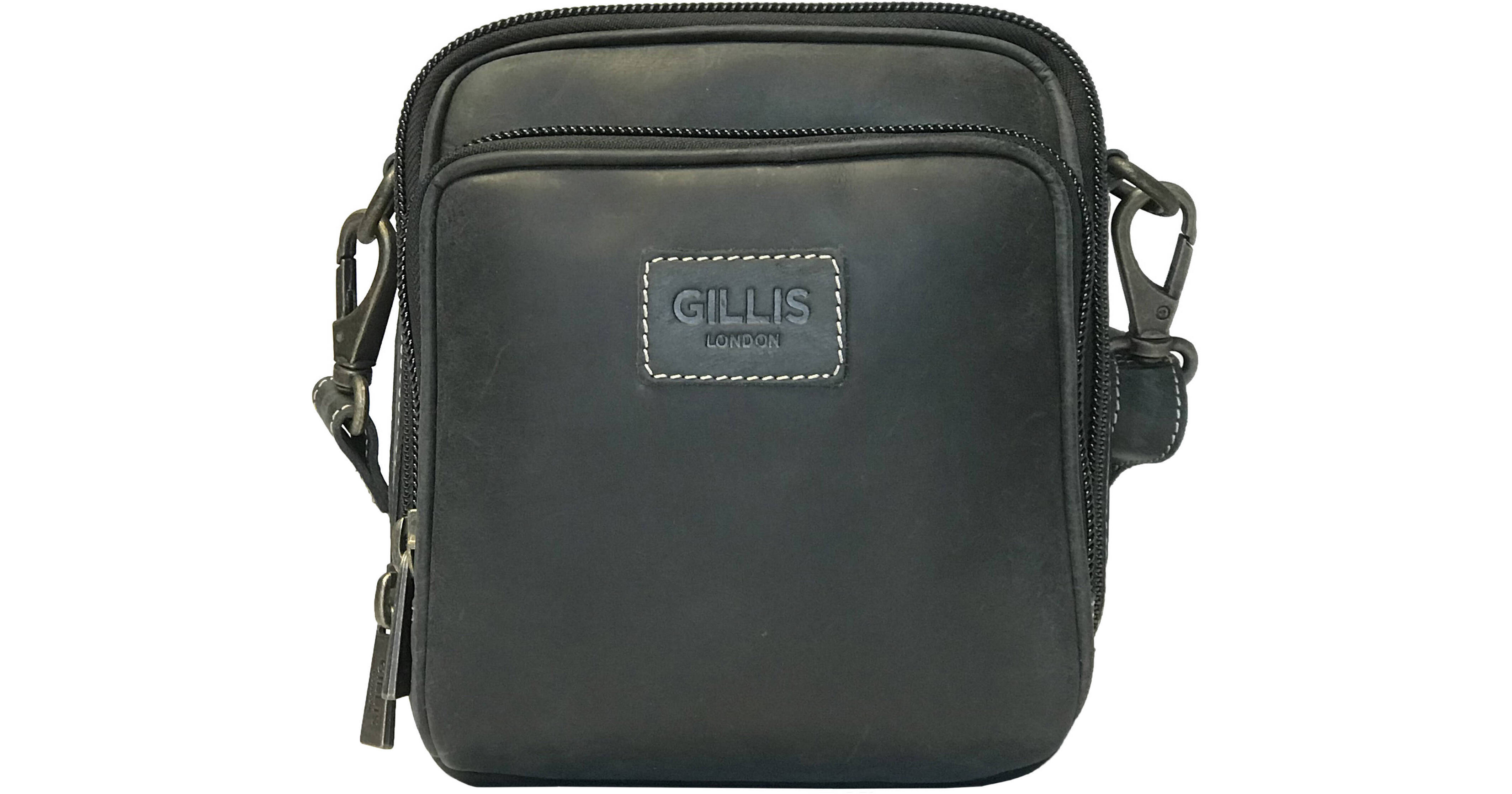 GILLIS LONDON Trafalgar HandsFree Leather Camera Bag 7738B B&H