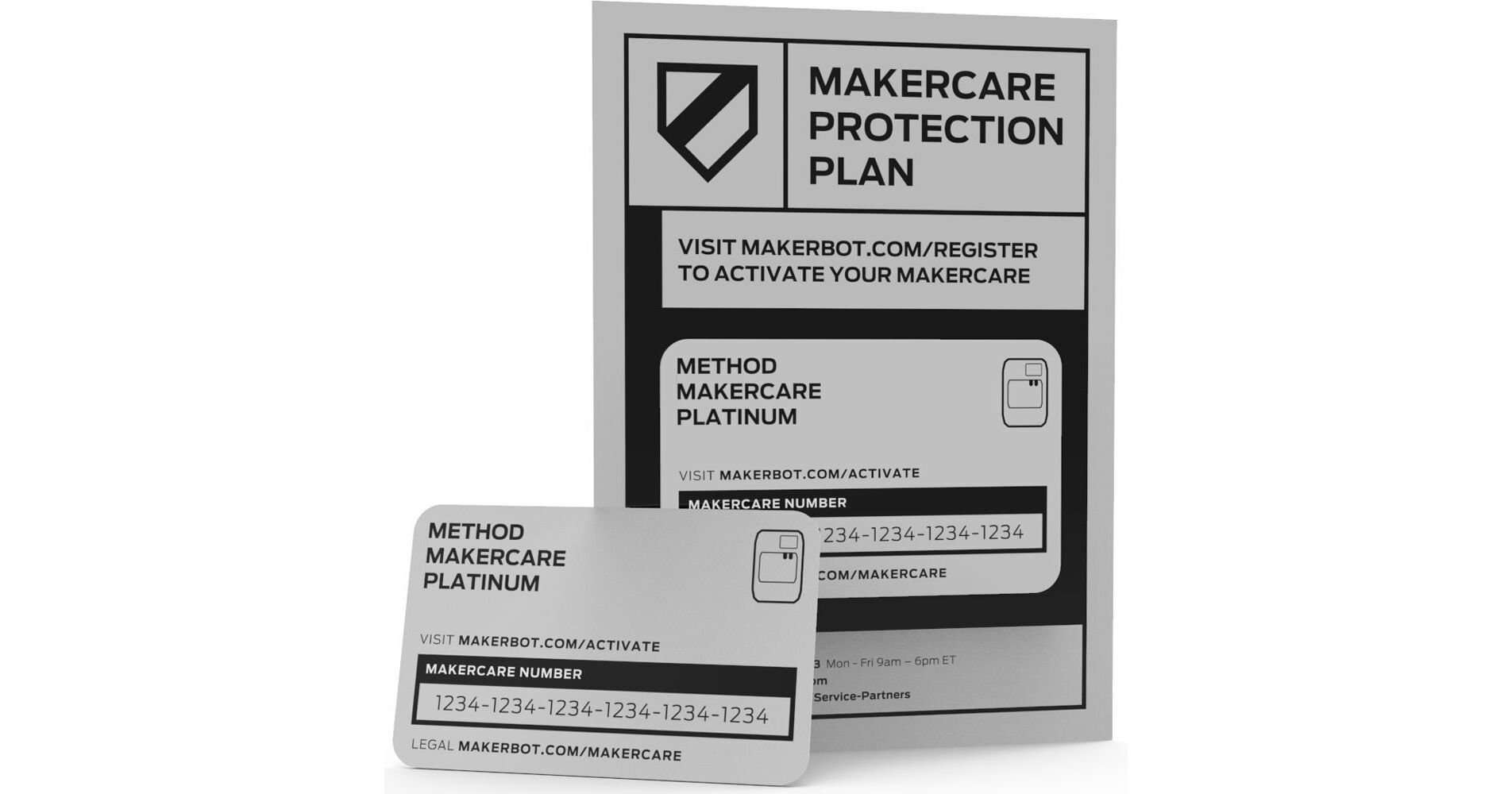 MakerBot METHOD MakerCare Platinum Protection Plan 9000015A B&H