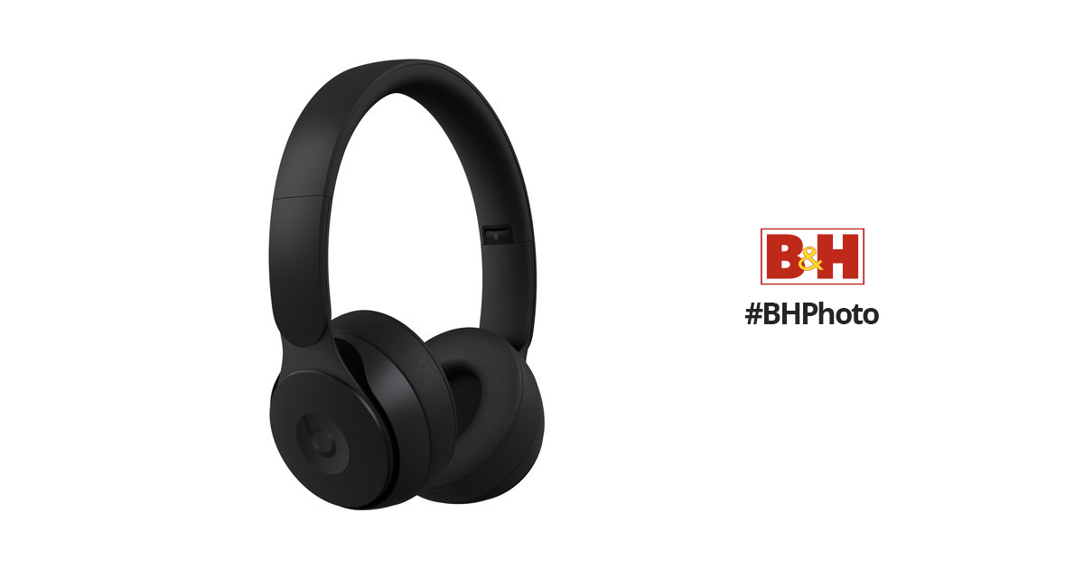 オーディオ機器 ヘッドフォン Beats by Dr. Dre Solo Pro Wireless Noise-Canceling MRJ62LLA B&H