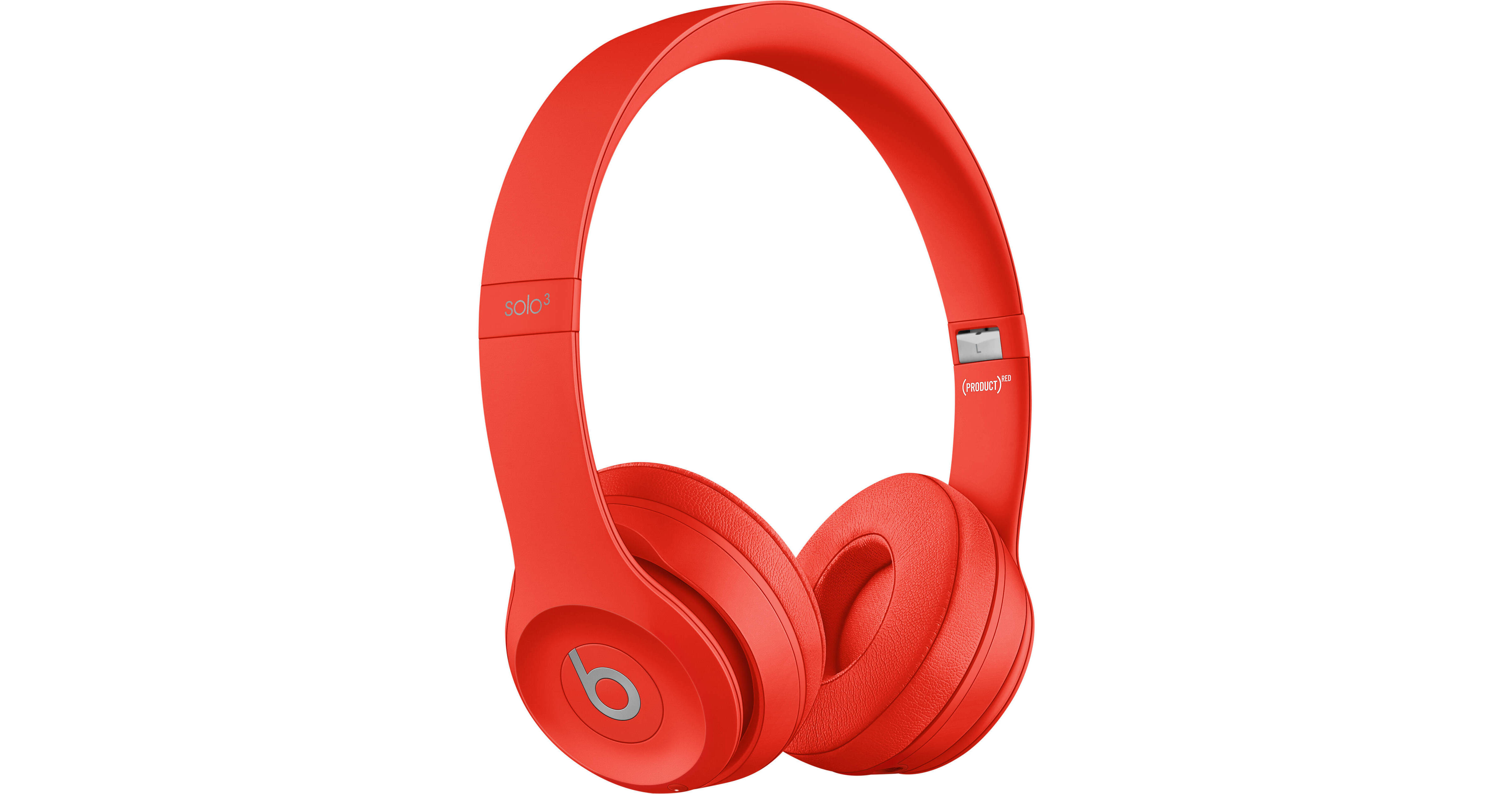 Beats by Dr. Dre Beats Solo3 Wireless On-Ear Headphones ((PRODUCT)RED  Citrus Red / Icon)