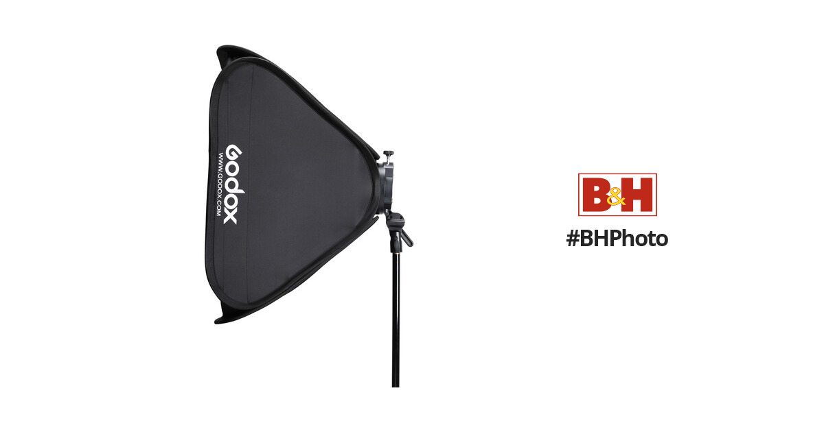 GODOX 80x80cm 32x32in Foldable Flash Softbox kit with Grid S2 Bracket  Bowens Mount Holder for Camera Flash Speedlight Studio Photography  (SUSGGV8080) : : Electronics
