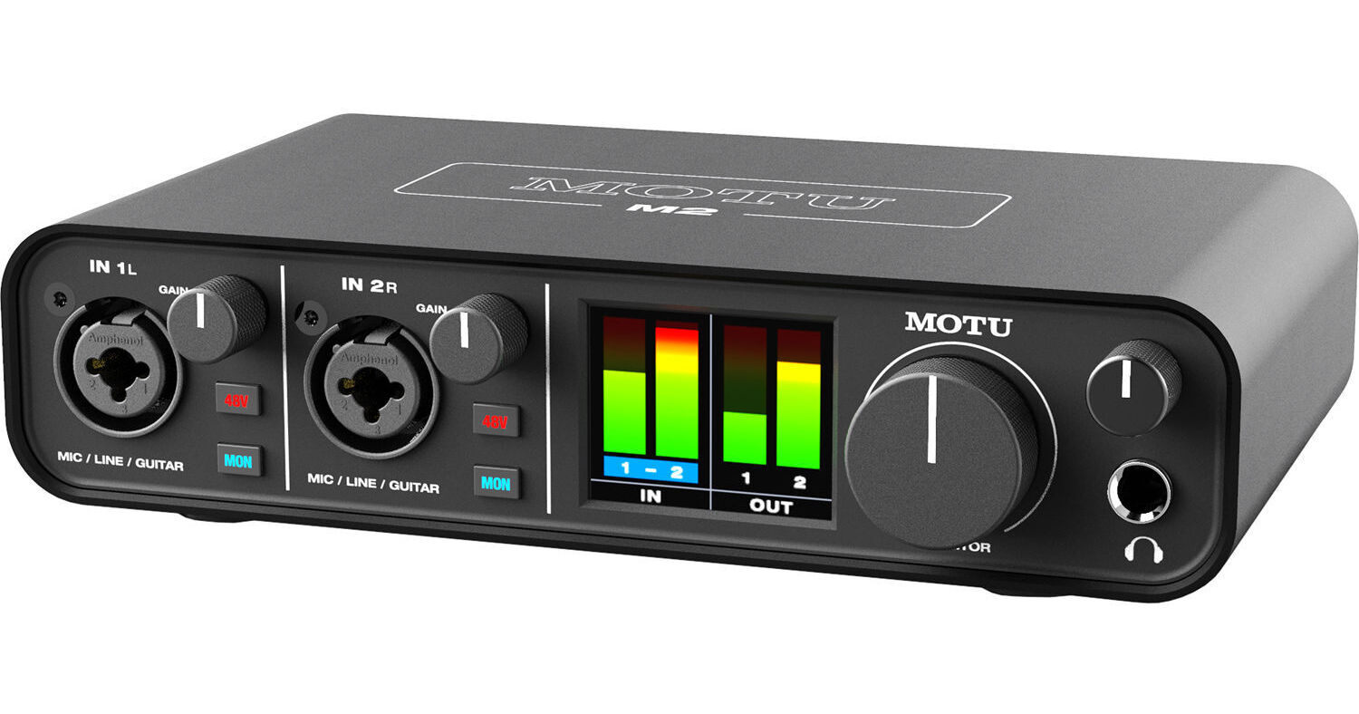 Used MOTU M2 Audio Interface