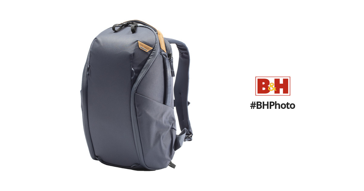 Peak Design Everyday Backpack Zip (15L, Midnight) BEDBZ-15-MN-2