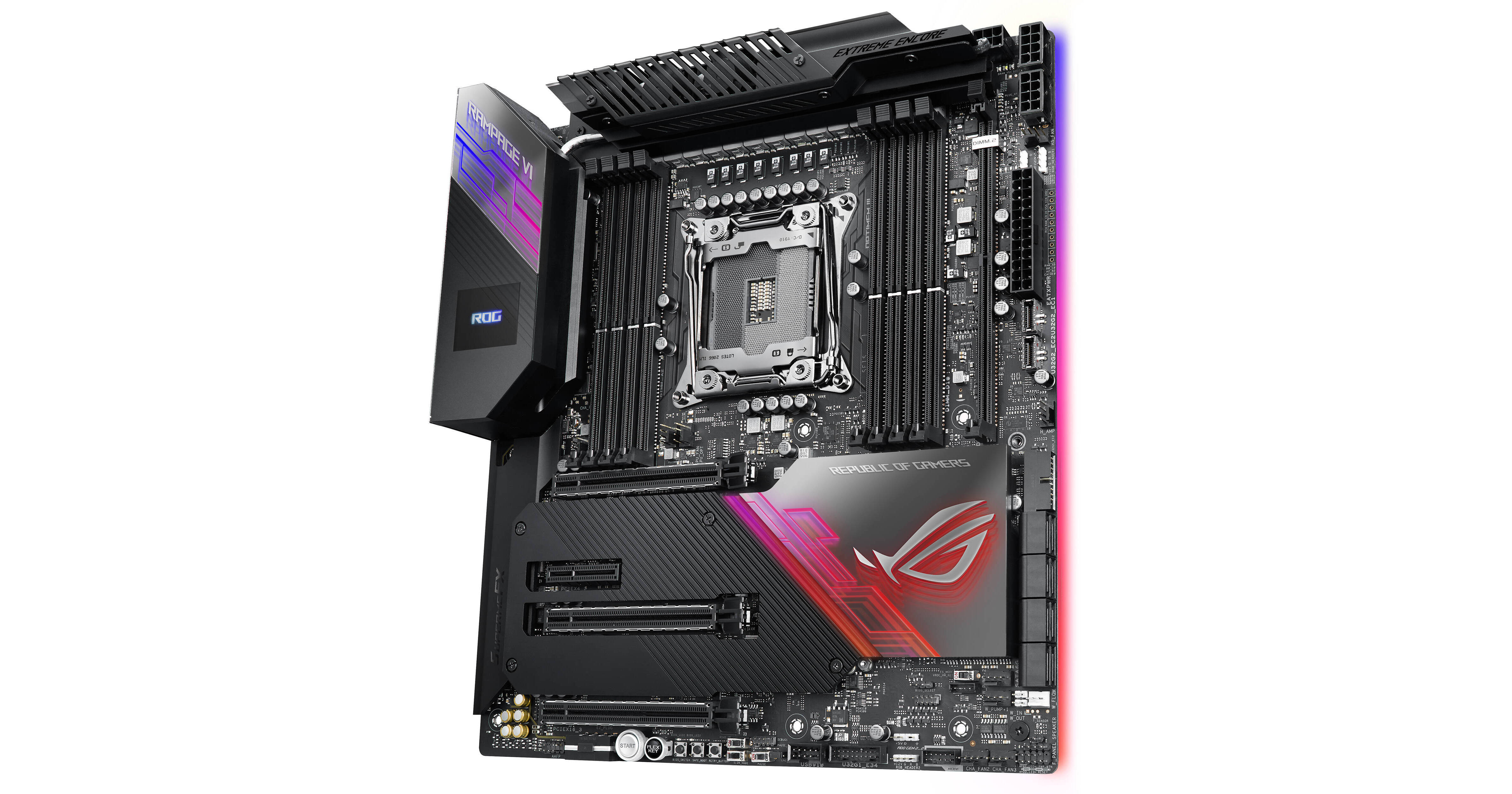 Asus rog rampage vi extreme encore обзор