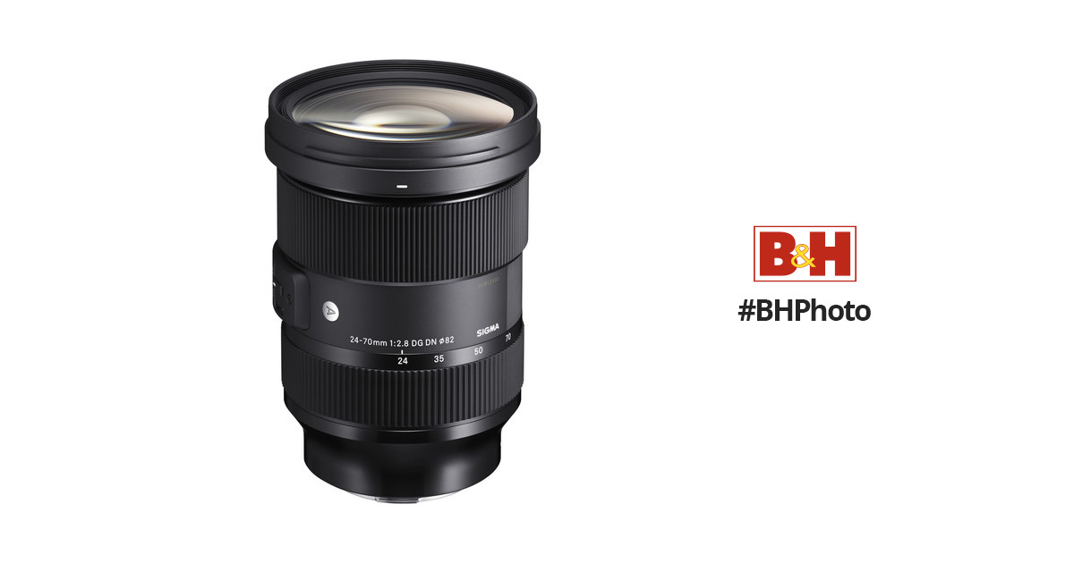 Is aan het huilen isolatie Buiten Sigma 24-70mm f/2.8 DG DN Art Lens for Sony E 578965 B&H Photo