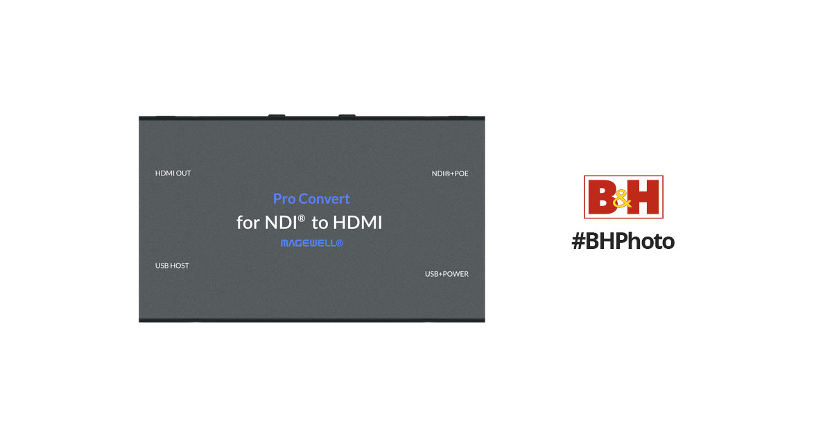 最大77%OFFクーポン 神崎商店Pro Convert for NDI? to HDMI 4K 正規輸入品 NDI ビデオコンバータデバイス 