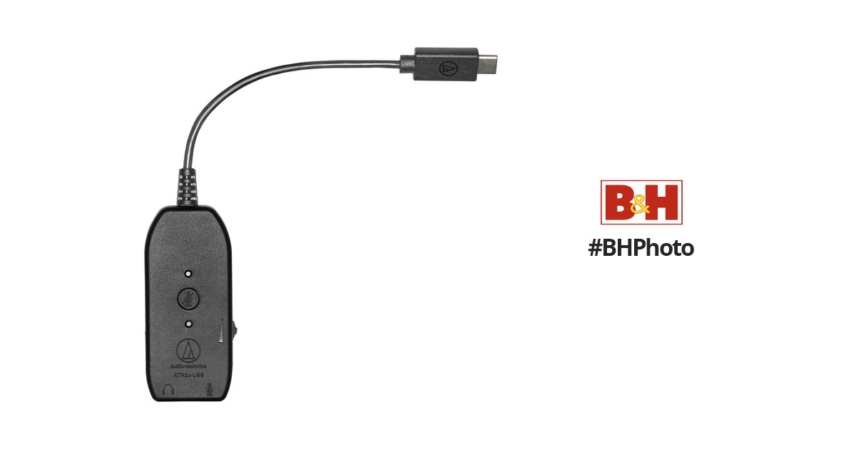 Adapteur double mini-jack vers USB ATR2x-USB - Audio Technica