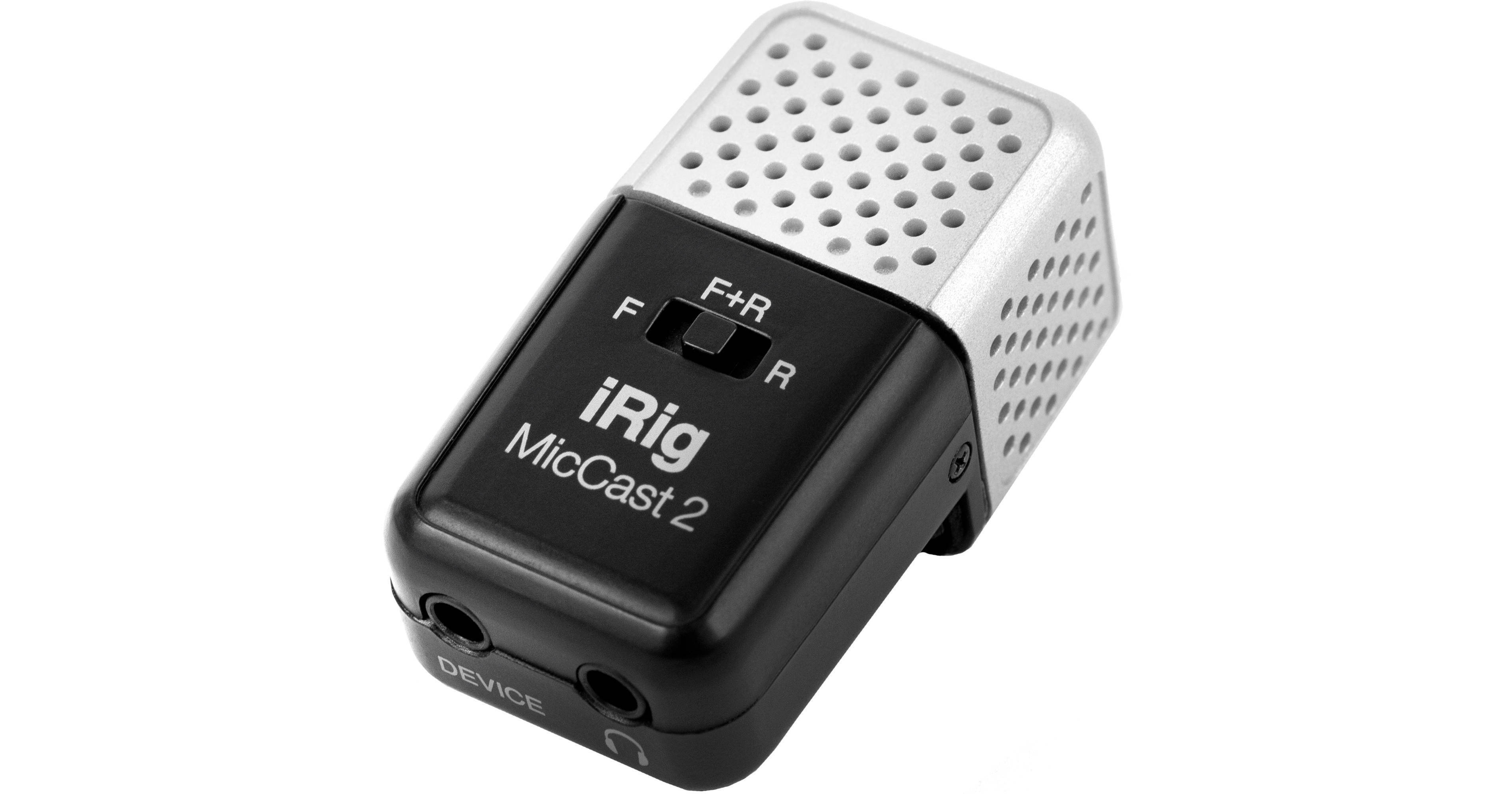 IK Multimedia iRig Mic Cast 2 Multipattern IP-IRIG-CAST2-IN B&H