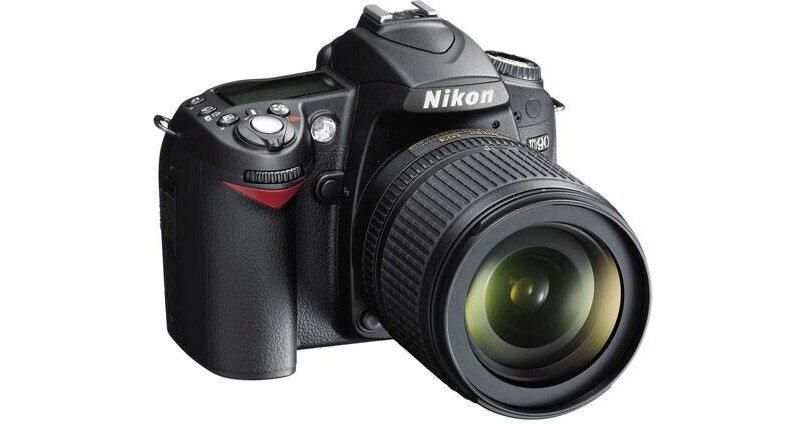 Nikon D90 DSLR Camera with 18105mm Lens 25448B B&H Photo Video