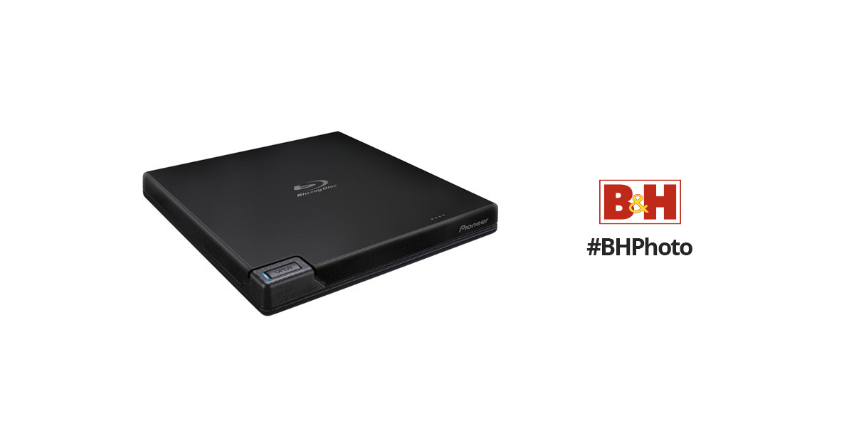 Pioneer BDR-XD07TB Graveur Blu-ray externe au détail USB 3.2 (1è gén.) (USB  3.0) noir - Conrad Electronic France