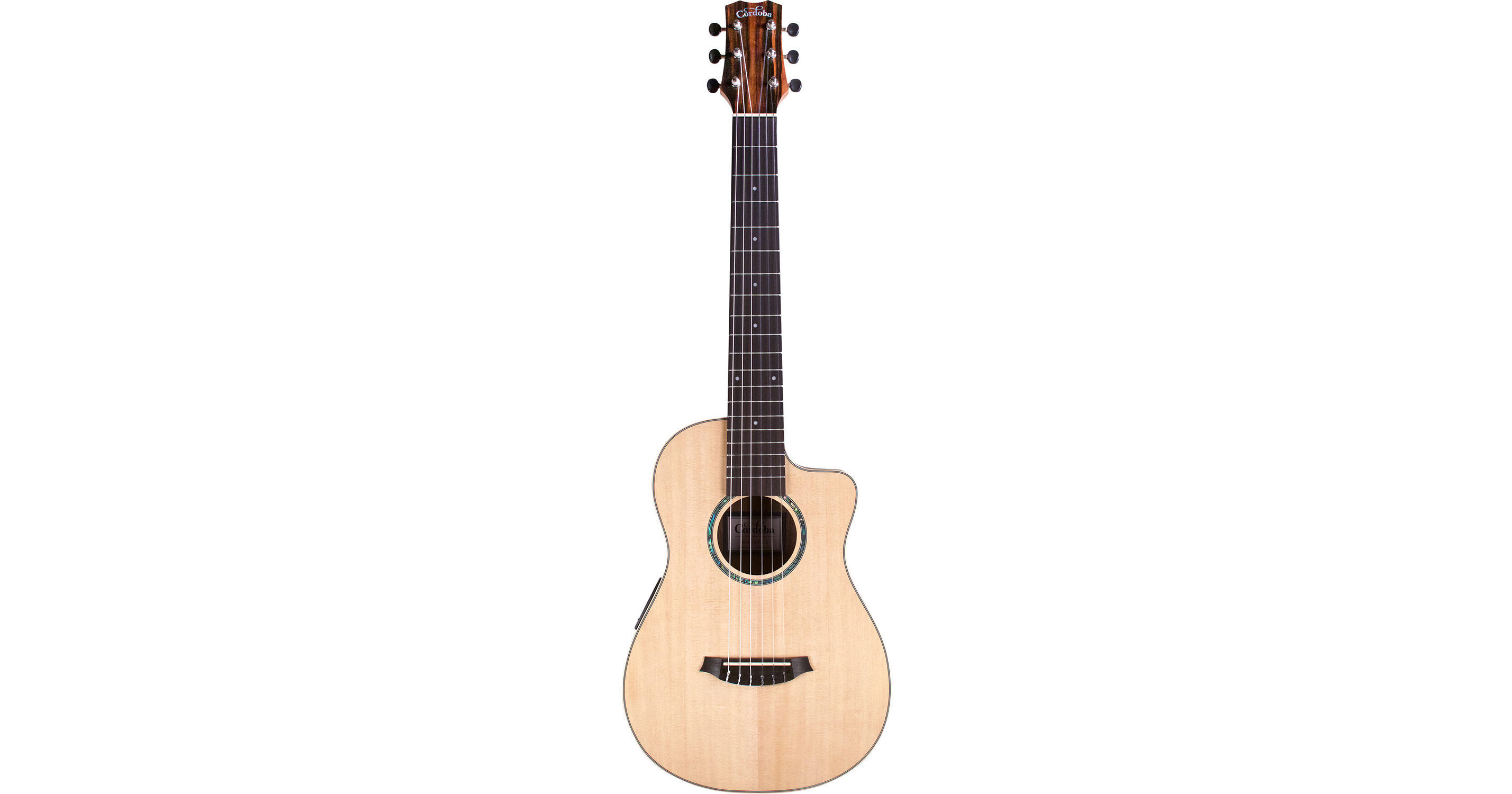 Cordoba Mini II EB-CE Travel-Size Cutaway Nyl 99-754-0030 B&H