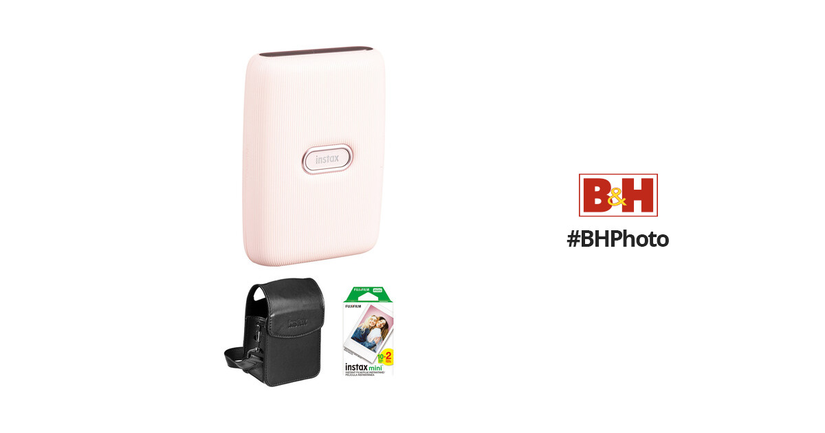 FUJIFILM INSTAX Mini Link Smartphone Printer (Dusky Pink) with