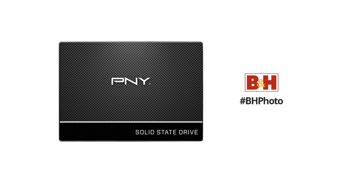 PNY SSD7CS900-480-RB 3D NAND 2.5 SATA III Internal Solid State Drive (SSD)