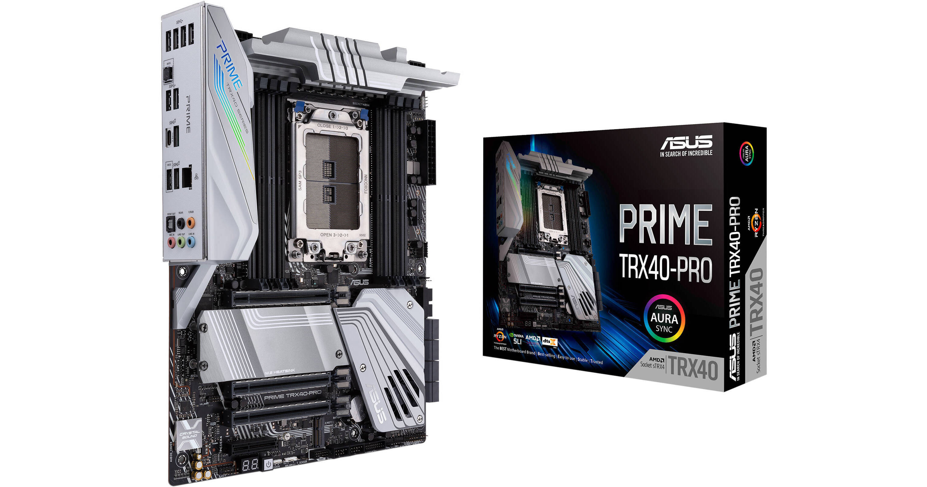 ASUS Prime TRX40-Pro TRX4 ATX Motherboard PRIME TRX40-PRO B&H