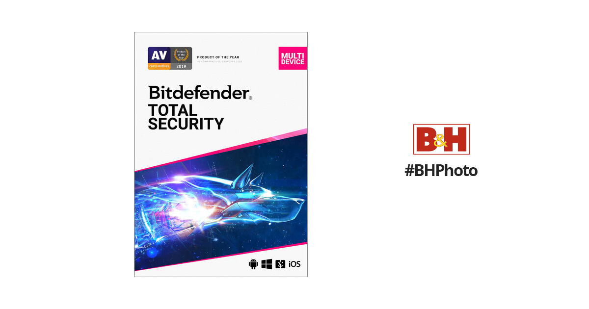 Bitdefender Total Security TS01ZZCSN1205LEN B&H Photo Video