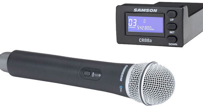 Samson Concert 88a Wireless Handheld Microphone SWMC88HQ6 D B H