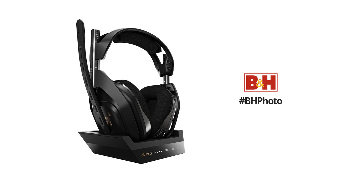 Astro A50 X Lightspeed Wireless Gaming Headset + Base Station - Black