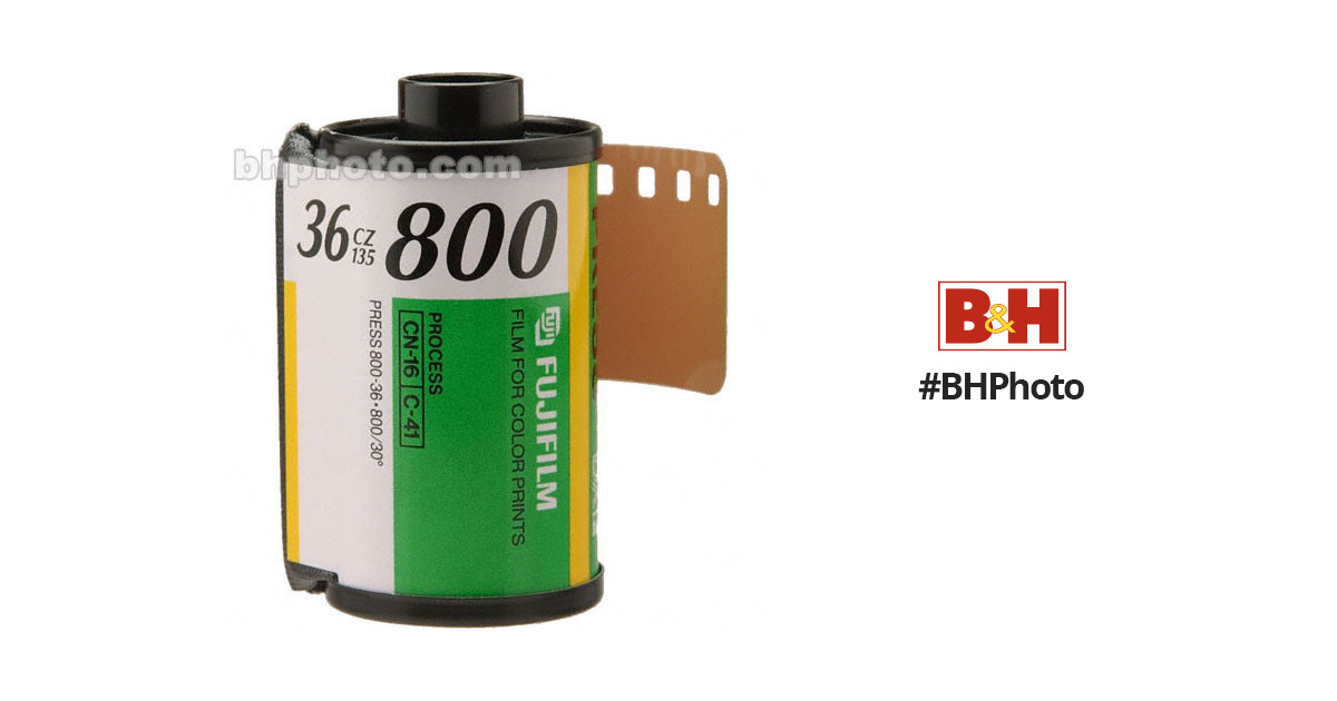 FUJIFILM CZ 135-36 Fujicolor Superia 800 Color Print Film