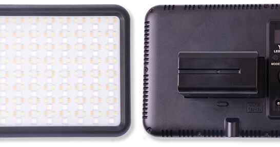 GVM RGB-10S LED On-Camera RGB LED Video Light with Wi-Fi Control