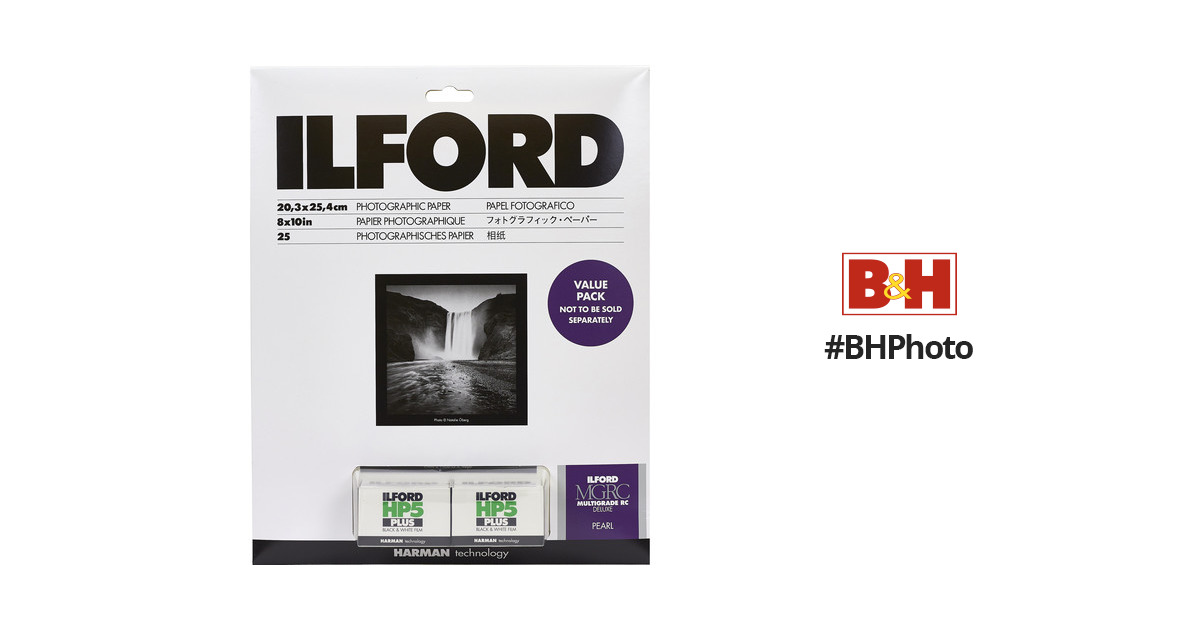 Ilford MULTIGRADE RC Deluxe Paper and HP5 Plus Value Pack