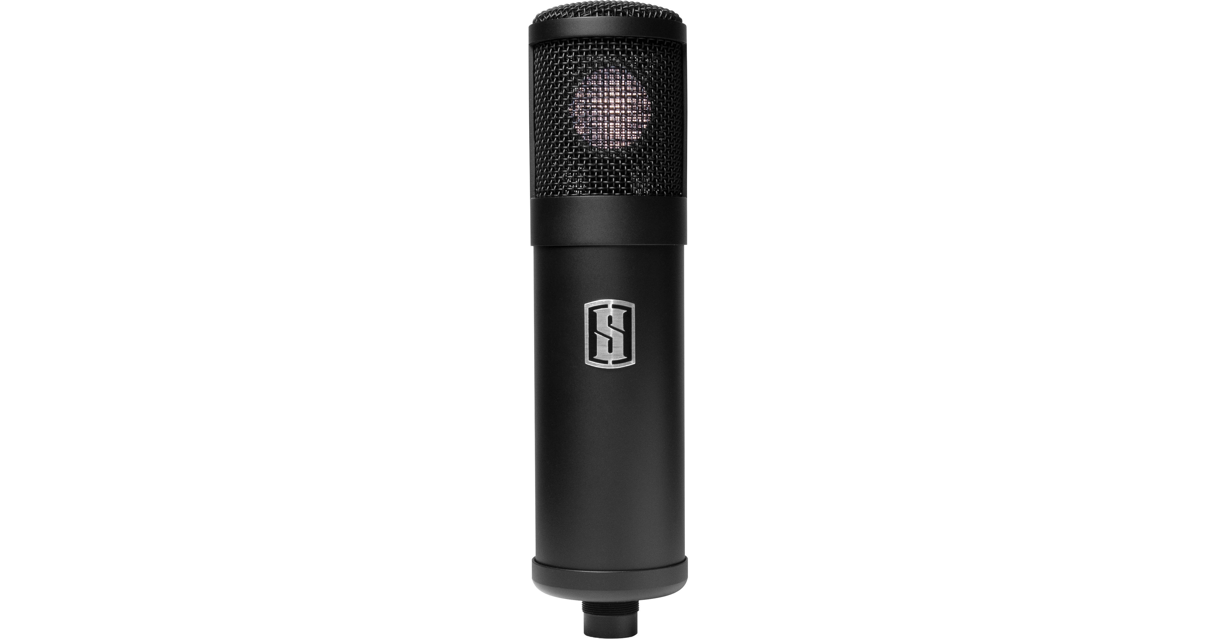 Slate Digital ML-1 VMS Large-Diaphragm Modeling Microphone (Matte Black)