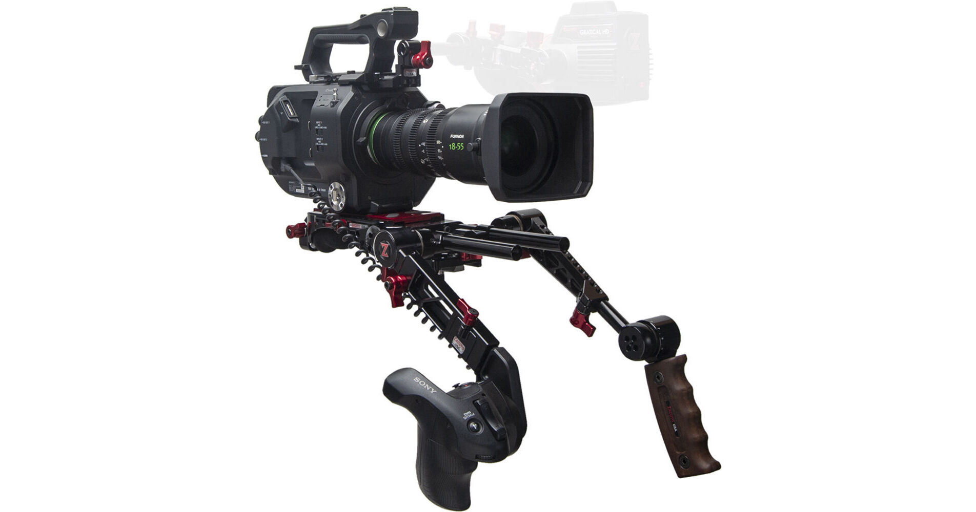 Zacuto Sony FX9 Recoil with Dual Trigger Grips Z-SX9-PDG B&H