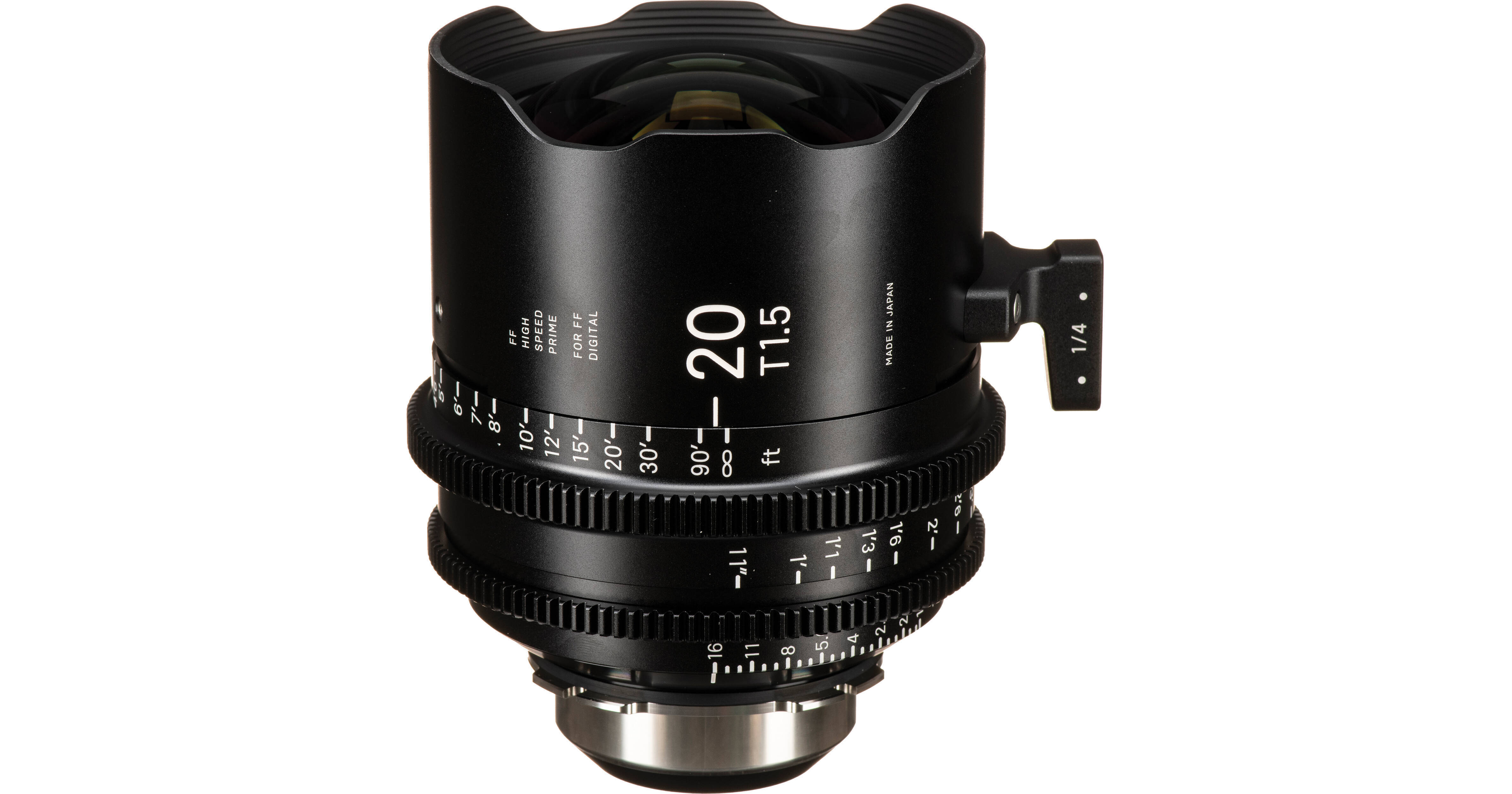 Sigma 20mm T1.5 FF High-Speed Cine Prime with /i 412974 B&H