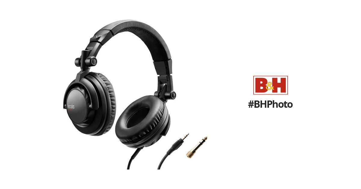 Hercules HDP DJ45 Closed-Back, DJ Headphones HDP-DJ-45 Over-Ear