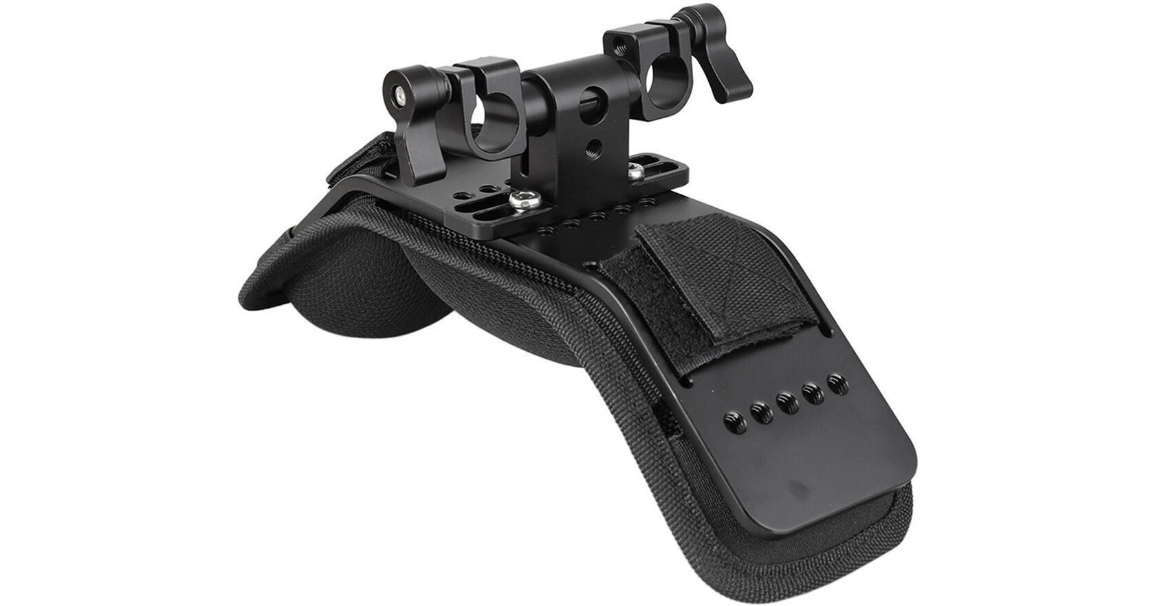 CAMVATE Shoulder Pad with Adjustable 15mm Rod Clamp C2205 B&H