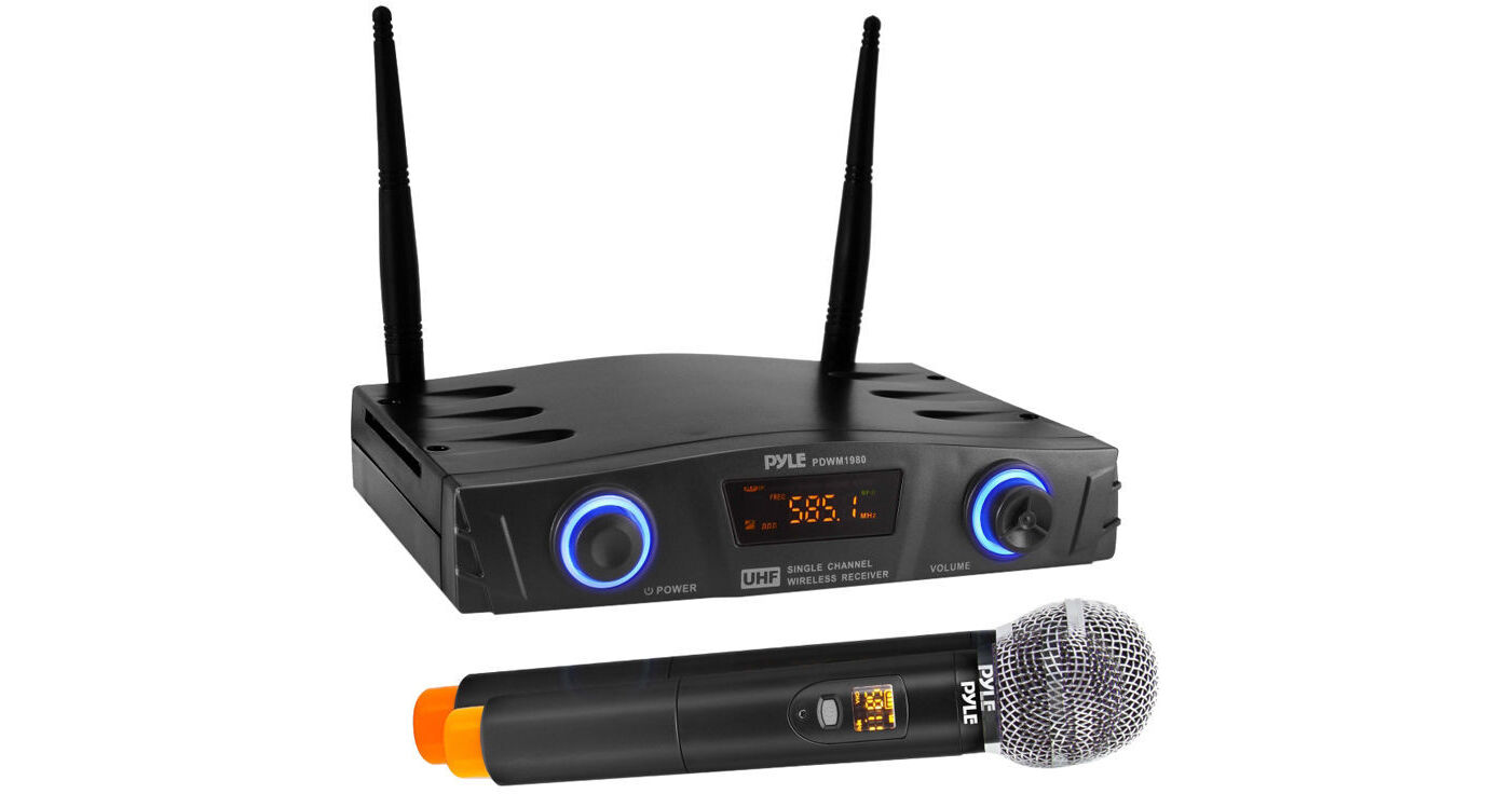 Pyle Pro PDWM1980 Wireless Handheld Microphone System PDWM1980