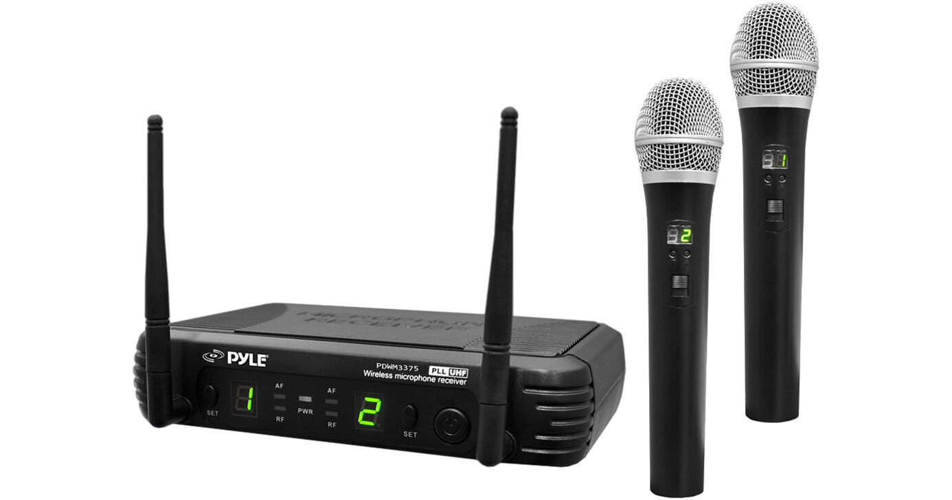 Pyle Pro PDWM3375.5 Premier Series 2-Person Wireless PDWM3375.5