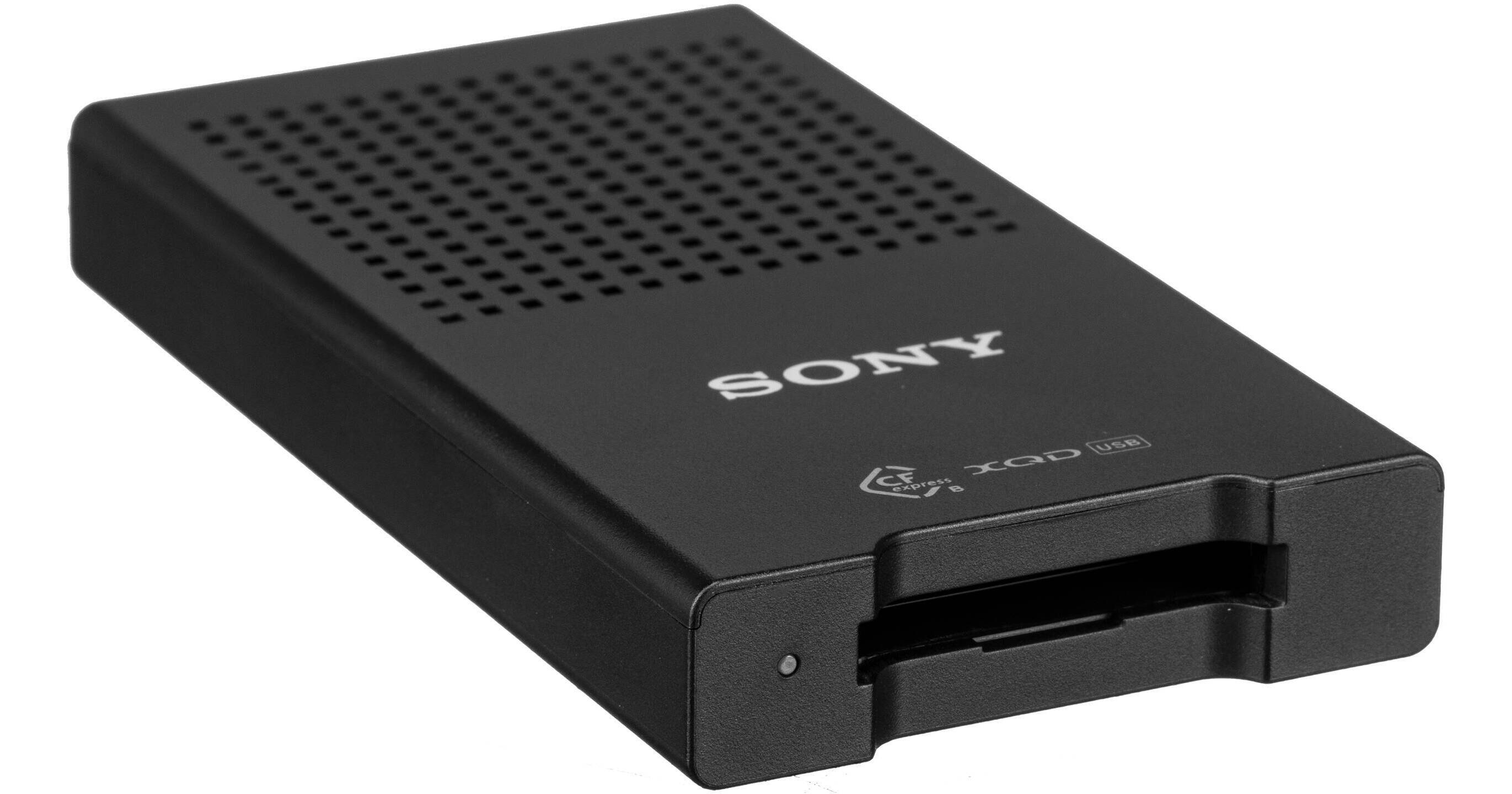 Sony USB 3.1 CFexpress/XQD Memory Card Reader Black MRWG1/T1 - Best Buy