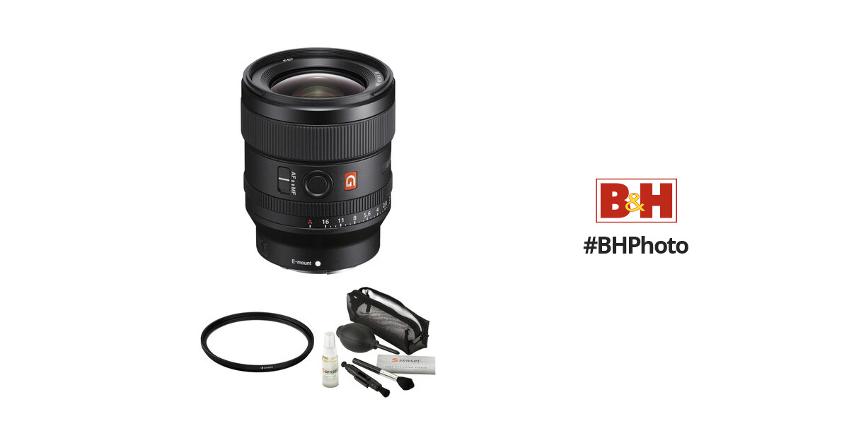 カメラ レンズ(単焦点) Sony FE 24mm f/1.4 GM Lens with UV Filter Kit B&H Photo Video