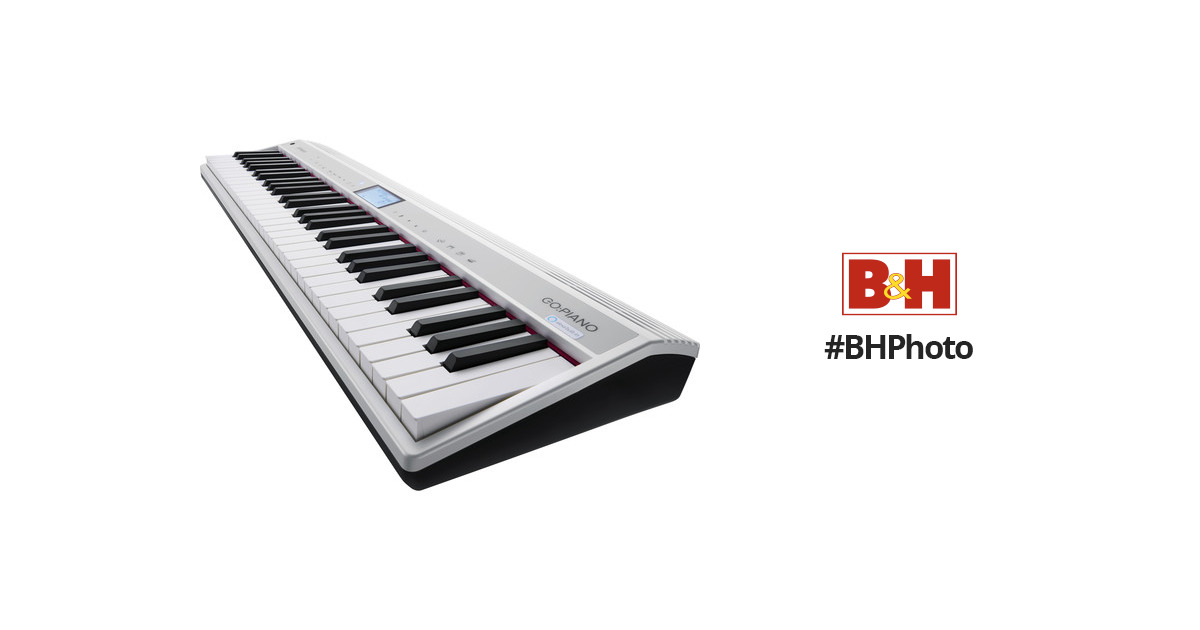 Roland GO:PIANO 61-Key Touch-Sensitive Portable Keyboard with Alexa Built-In