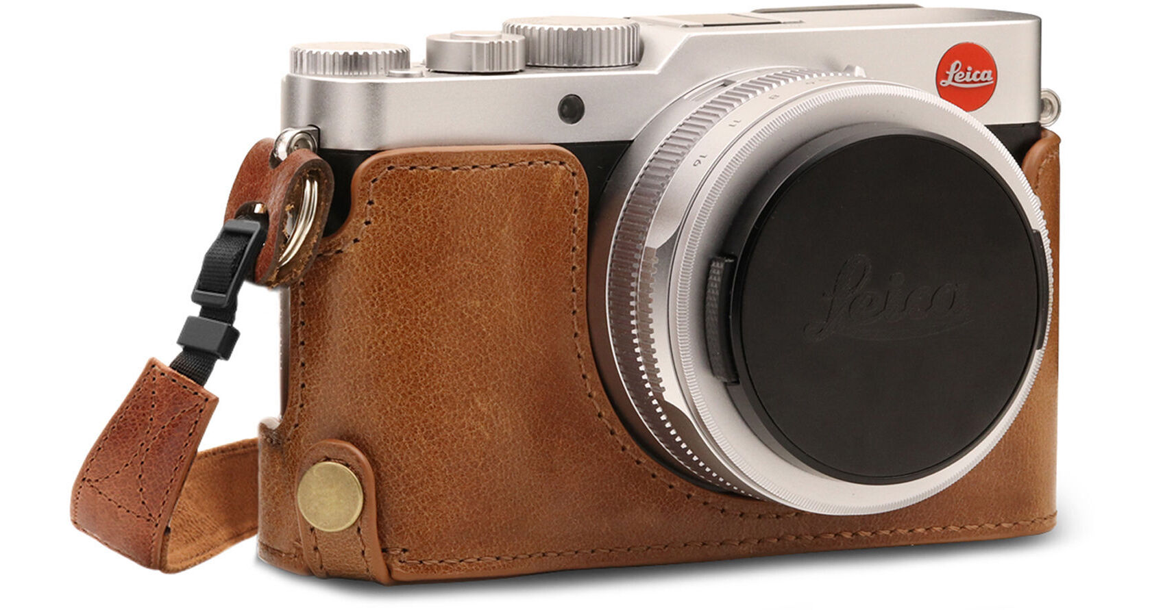  Megagear MG1604 Leica D-Lux 7 Ever Ready Genuine Leather  Camera Half Case And Strap - Brown : Electronics