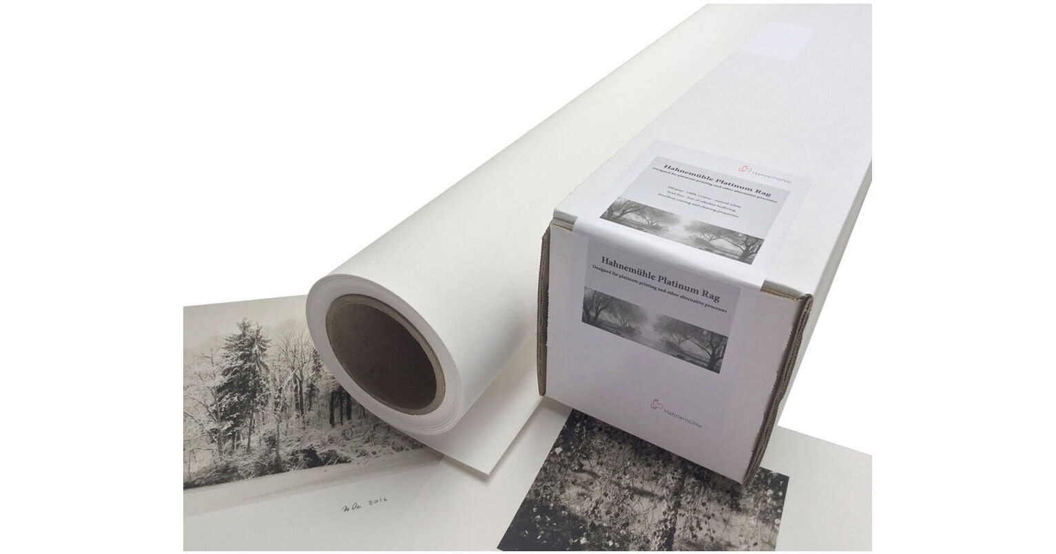 Hahnemuhle Platinum Rag Fine Art Paper (24" x 33' Roll) 13647500