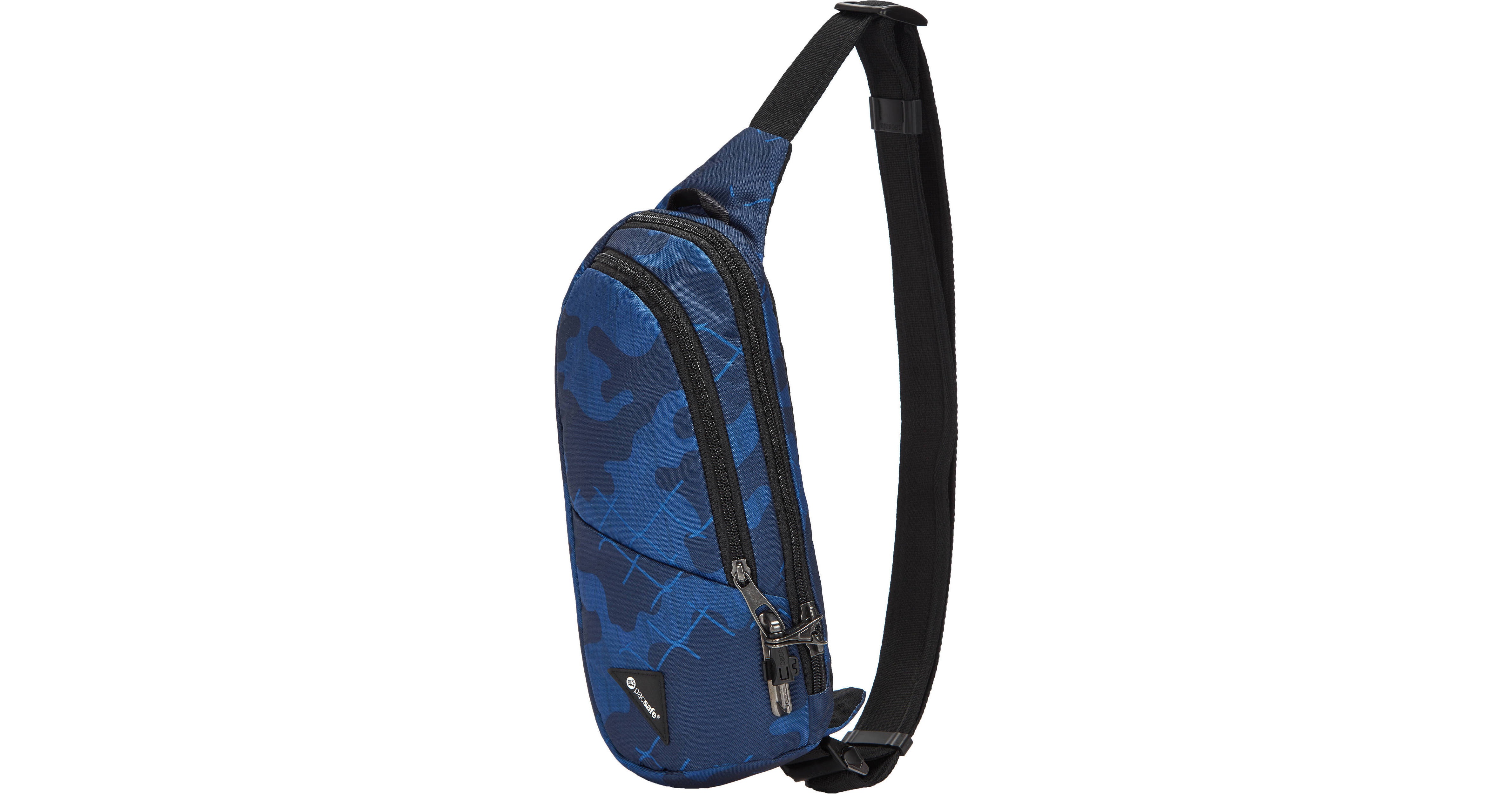 Pacsafe Vibe 150 Anti-Theft Cross-Body Pack (Blue Camo) 60161812