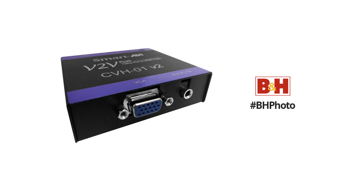 Smart-AVI VGA + Audio to HDMI Converter with Integrated Scaler
